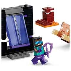 LEGO - Minecraft Nether & End Portal Reise - Konstruktionsspielzeug