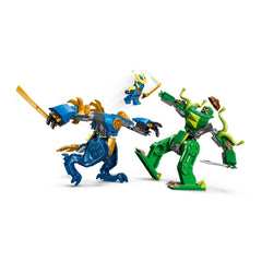 LEGO NINJAGO Jay’s Dragon Mech Fight (71853) - 107 Pcs Preschool Building Set - Age: +4 - Construction Set Toys