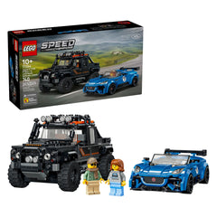 LEGO - Speed Champions Jaguar Project 7 & Land Rover Defender - Juguetes de Construcción - 10 - 72077264
