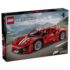 LEGO - Technic Ferrari 488 Pista Car - Constructiespeelgoed - 9 - 72042235