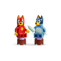 LEGO - École Bluey avec Rusty et Bluey - Jouets de Construction - +4 - Cadeau - 72011221