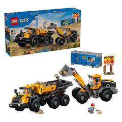 LEGO - Camion - benne & Chargeuse - Jouets de Construction - +8 - Cadeau Amusant - 72060494