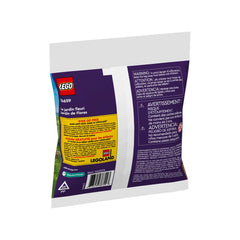 Lego Friends Flower Garden construction set packaging featuring colorful graphics, warning labels, and product details on a white background.