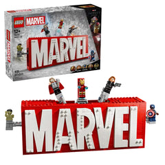 Lego - Marvel Super Heroes - MARVEL Logo - Construction Set Toys