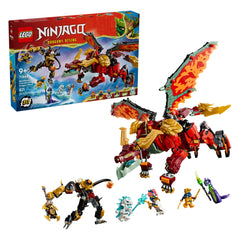 LEGO - Ninjago Wyldfyre's Transforming Dragon Mech - Jouets de Construction - +9 - 72071868