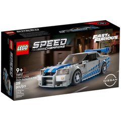 Lego - Speed Champions - 2 Fast 2 Furious Nissan Skyline GT-R (R34) - Construction Set Toys