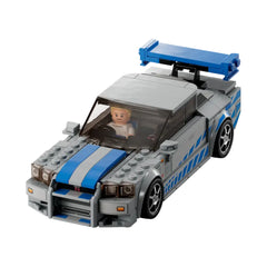 Lego - Speed Champions - 2 Fast 2 Furious Nissan Skyline GT-R (R34) - Construction Set Toys
