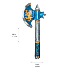 Liontouch - Knight Axe · Blue - The Noble Knight Line - Pretend Professions & Role Playing