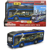 Majorette - Man Lions City 10 E Bus With Lights And Sounds Play Vehicles