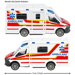 Majorette - Mercedes-Benz Sprinter Ambulance - Play Vehicles