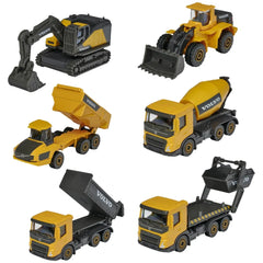 Majorette - Volvo Construction Assortment 3 Pcs Pack Play Vehicles