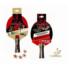 Mandelli - Sport1 Super 4 Ping Pong 4 Étoiles Approuvé par l'ITTF - Jouets de Sport