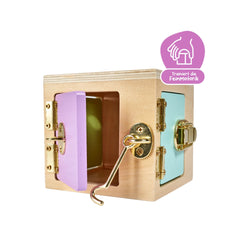 SIMBA - Montessori by Eichhorn Multi - Activity Learning Cube - Educatief Speelgoed - 3 Jaar - 58701332