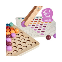 SIMBA - Montessori par Eichhorn Ensemble de Perles à Trier - Jouets Éducatifs - 4 Ans - 58701324