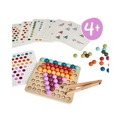 SIMBA - Montessori par Eichhorn Ensemble de Perles à Trier - Jouets Éducatifs - 4 Ans - 58701324