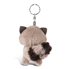 NICI - Glubschis-Keyring-Racoon-Clooney-Action-Toy-Figures