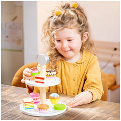 New Classic Toys - Cake Stand Set - Pretend Professions & Role Playing