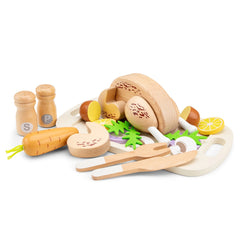New Classic Toys - Play Food - Roast Chicken - Pretend Professions & Role Playing