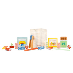 New Classic Toys - Pretend Professions - Wooden Candy Set - 36M+ - Fine Motor Skills