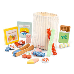 New Classic Toys - Pretend Professions - Wooden Candy Set - 36M+ - Fine Motor Skills
