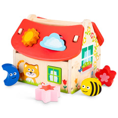 New Classic Toys - Vormen Sorteerhuis - Baby Activiteit Speelgoed