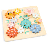 New Classic Toys - Draaigear Puzzel - Tuin - Educatief Speelgoed