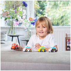 New Classic Toys - Vehicles Set - 4 Pieces - Play Vehicles