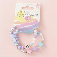 Nice - Pinky Sky Bracelet Set - Jewelry