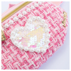 Nice - School Supplies - Girabrilla Waist Bag - Reversible Sequins - 5+ Yrs