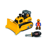 Nikko - Junior Builder - Dump Truck Bulldozer - Machine Maker City Service STEM - Construction Set Toys Age +3 - NKK40012
