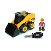 Nikko - Junior Builder - Dump Truck Skid Steer - Machine Maker City Service STEM - Construction Set Toys Age +3 - NKK40015