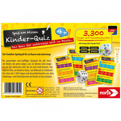 Noris - Kinderquiz voor slimme kinderen - Bordspellen - Duitse editie - Bordspellen