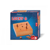 Noris - Deluxe Lucky 6 - Jeux de société - Édition internationale - Jeux de société