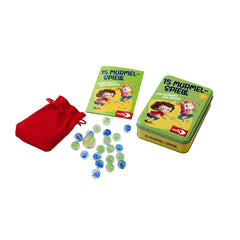 Noris - Outdoor Play Equipment - 15 Marble Games Set - 5+ Years - Skill Development