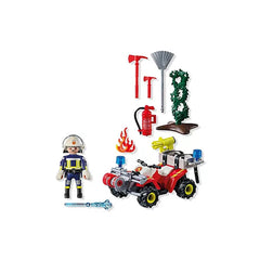 PLAYMOBIL - Firefighting-Quad - Toy-Playsets