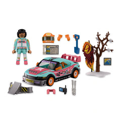 PLAYMOBIL - Offroad Tuning Car - Toy Playsets - Age +4 - Racing Adventure - 72062 - 80772062