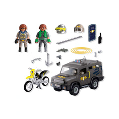 PLAYMOBIL - Unité de Police Tactique - Jeux de Société - +4 - Action - 72066 - 80772066