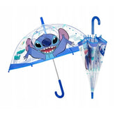 Perletti - Regenschirme - Disney Lilo & Stitch Transparenter Regenschirm - 3–6 Jahre