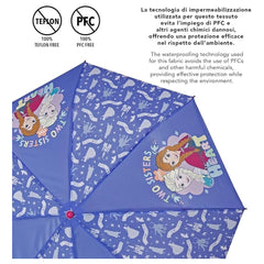 Perletti - Rain Umbrellas - Frozen 2 Mini Folding Umbrella - Windproof - 3-6 Yrs