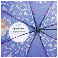 Perletti - Rain Umbrellas - Frozen 2 Mini Folding Umbrella - Windproof - 3-6 Yrs