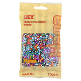 Pet Hama Iron-on Bead Mix - Striped (090) 1000 Pcs.