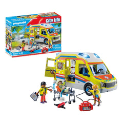 Playmobil City Life Ambulance With Light And Sound - 71202