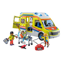 Playmobil City Life Ambulance With Light And Sound - 71202