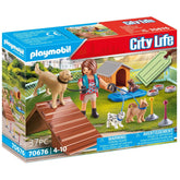 Playmobil City Life Geschenkset Hundetrainer - 70676