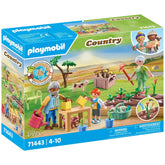 Playmobil Country Idyllic Vegetable Garden At The Grandparents - 71443