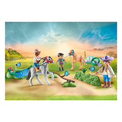 Playmobil Pferde des Wasserfall-Ponyturniers - 71495