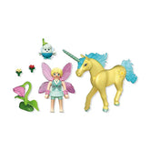 Playmobil - Magic Unicorns Sunshine Blossom with Fairy - Toy Playsets