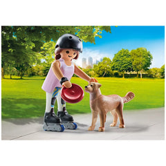 Playmobil - Mein-Leben-Skater-mit-Retriever - Spielzeug-Spielsets