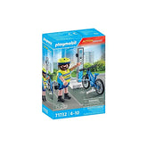 Playmobil - Police-Bike-Patrol - Toy-Playsets