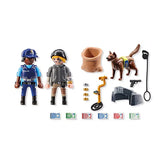 Playmobil - Police-Search-With-Dog - Toy-Playsets